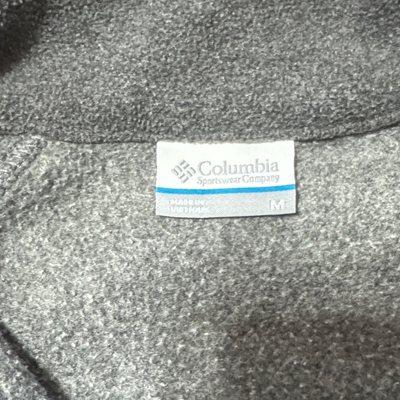 Columbia Charcoal Full-Zip Fleece Jacket - Picture 3 of 3